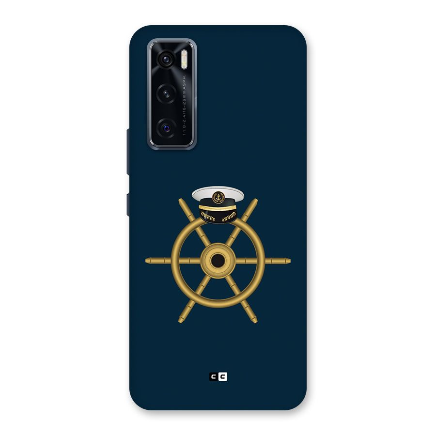 Ship Wheel And Cap Back Case for Vivo V20 SE