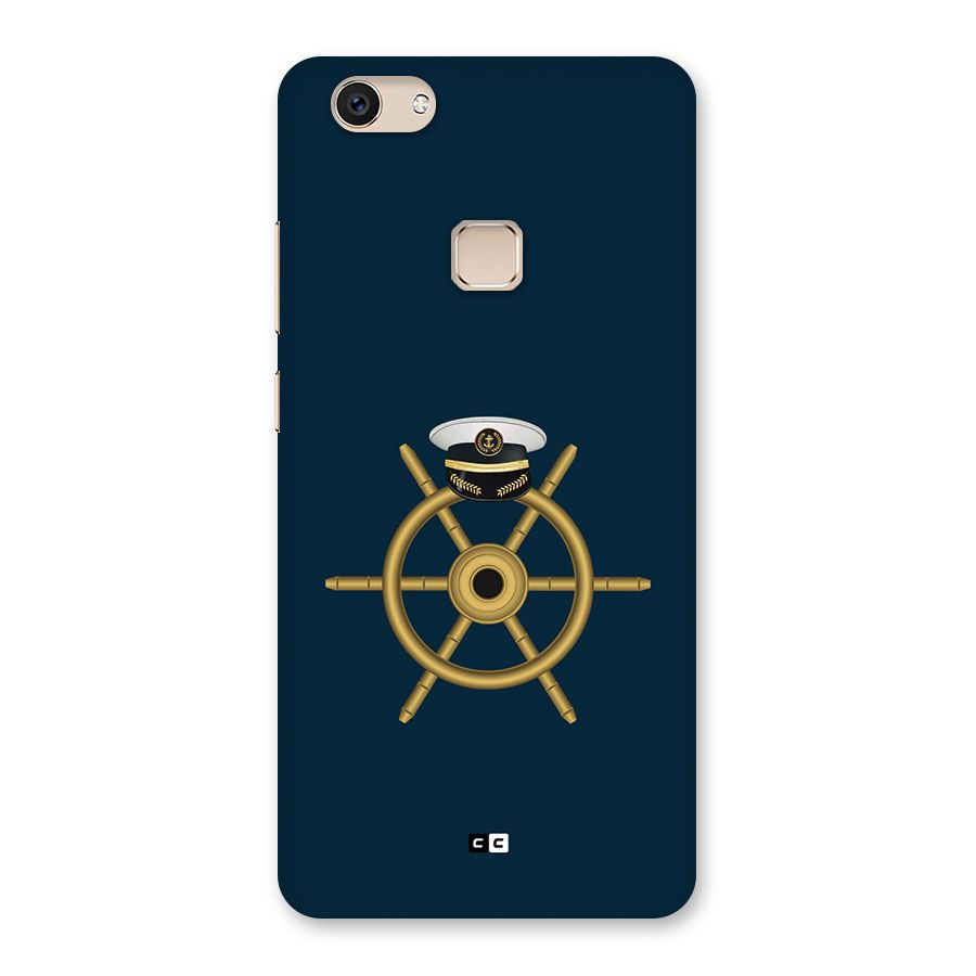 Ship Wheel And Cap Back Case for Vivo V7