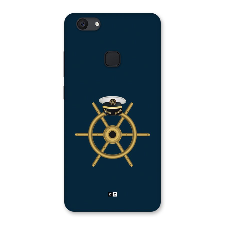 Ship Wheel And Cap Back Case for Vivo V7 Plus