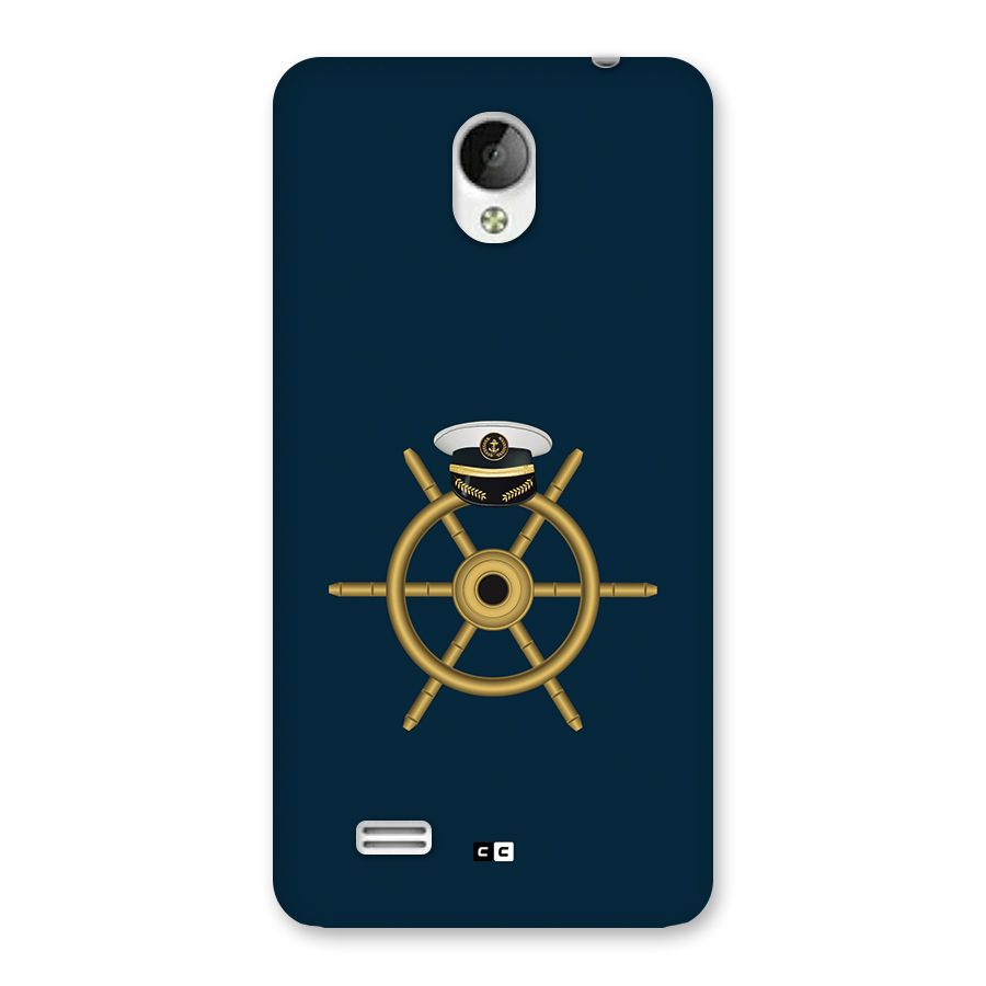 Ship Wheel And Cap Back Case for Vivo Y21