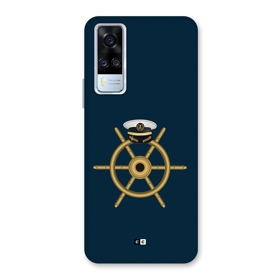 Ship Wheel And Cap Back Case for Vivo Y31