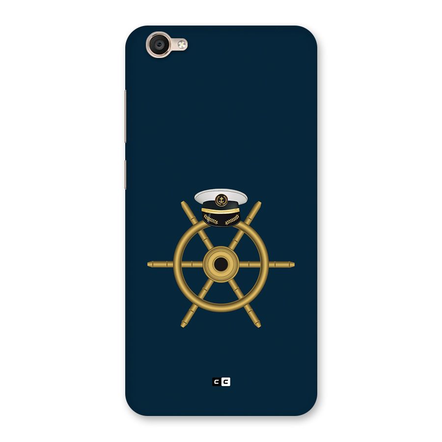 Ship Wheel And Cap Back Case for Vivo Y55L