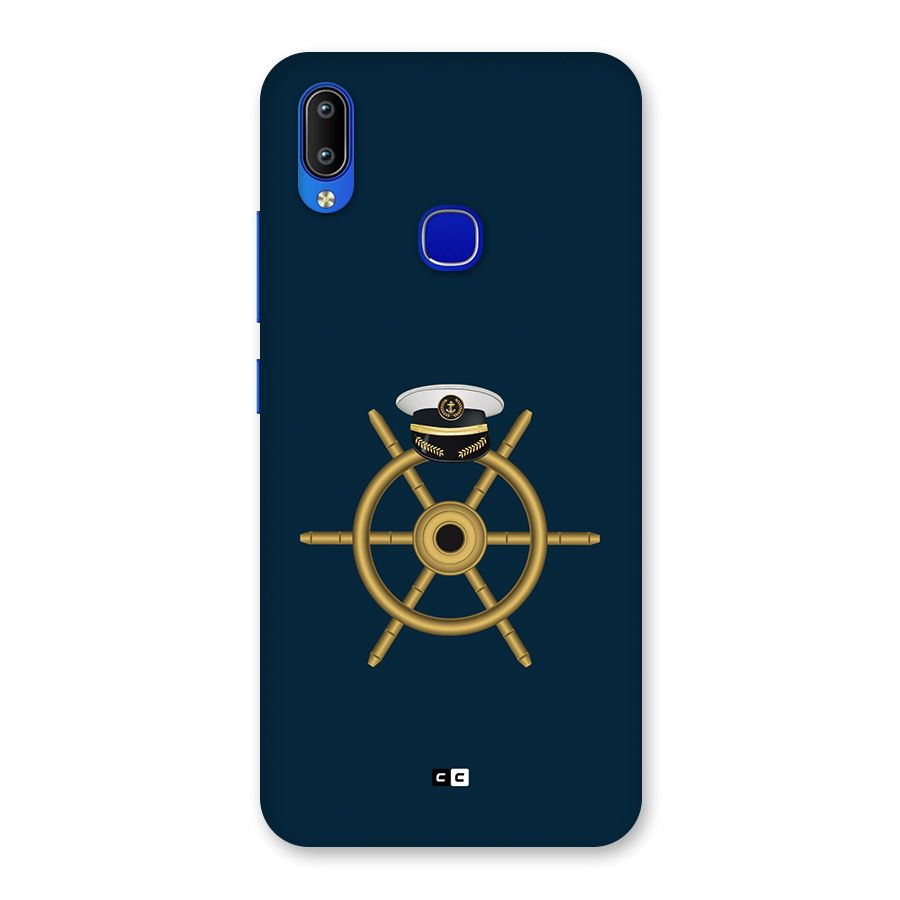 Ship Wheel And Cap Back Case for Vivo Y91