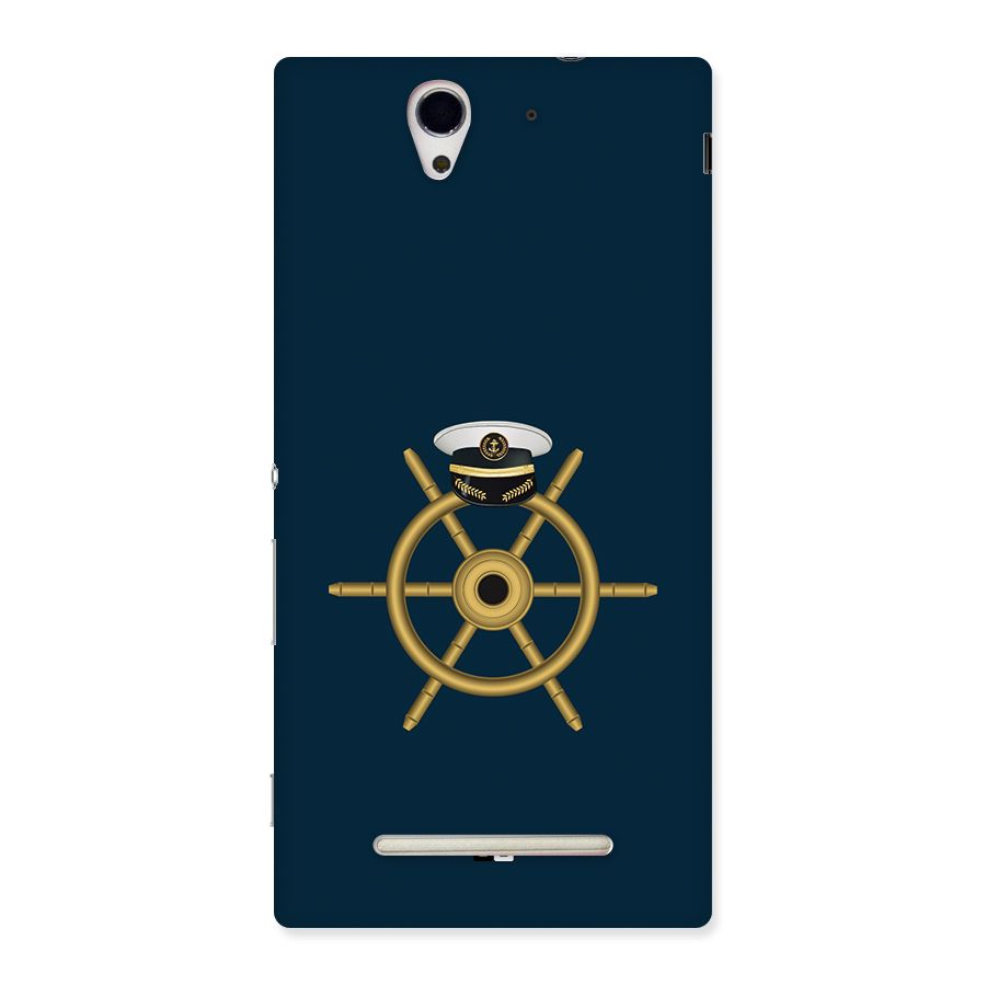 Ship Wheel And Cap Back Case for Xperia C3