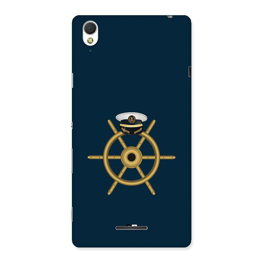 Ship Wheel And Cap Back Case for Xperia T3