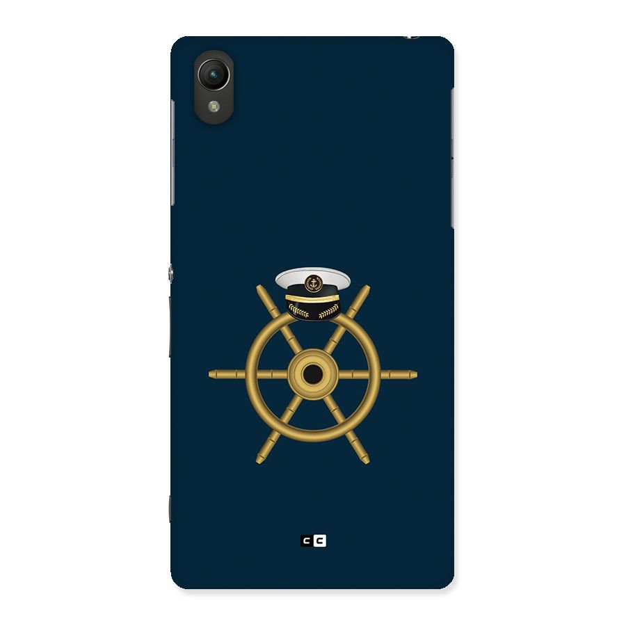 Ship Wheel And Cap Back Case for Xperia Z2