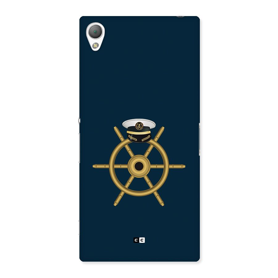 Ship Wheel And Cap Back Case for Xperia Z3