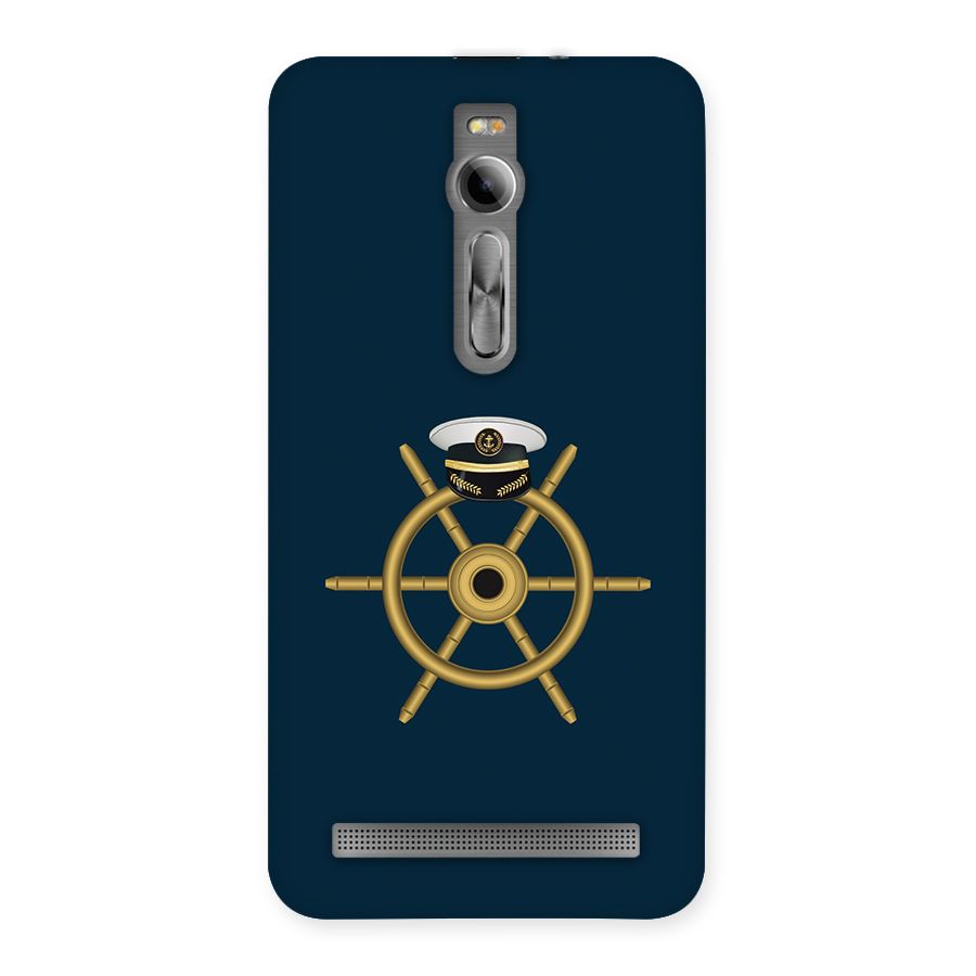 Ship Wheel And Cap Back Case for Zenfone 2