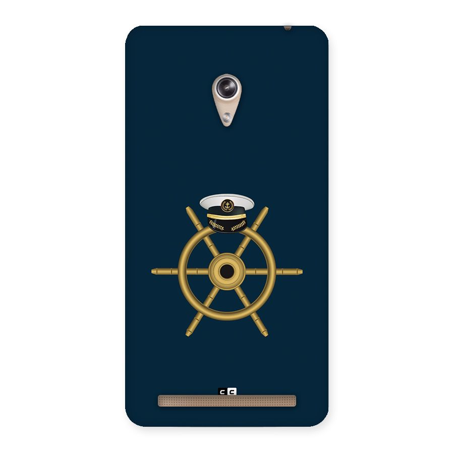 Ship Wheel And Cap Back Case for Zenfone 6