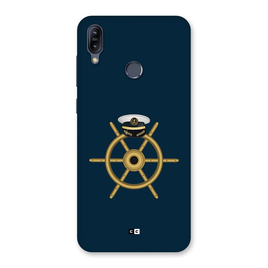 Ship Wheel And Cap Back Case for Zenfone Max M2