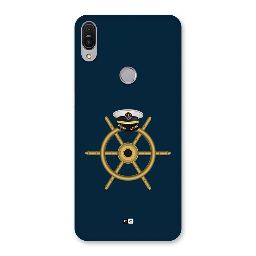 Ship Wheel And Cap Back Case for Zenfone Max Pro M1