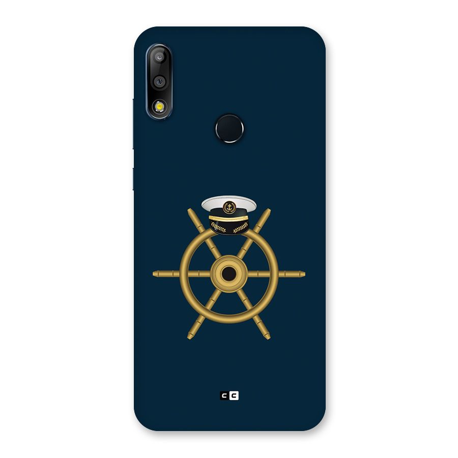Ship Wheel And Cap Back Case for Zenfone Max Pro M2