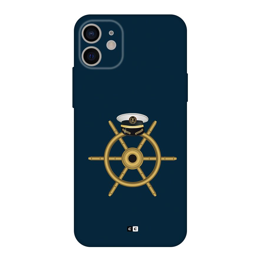 Ship Wheel And Cap Back Case for iPhone 11