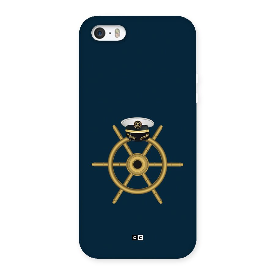 Ship Wheel And Cap Back Case for iPhone SE 2016
