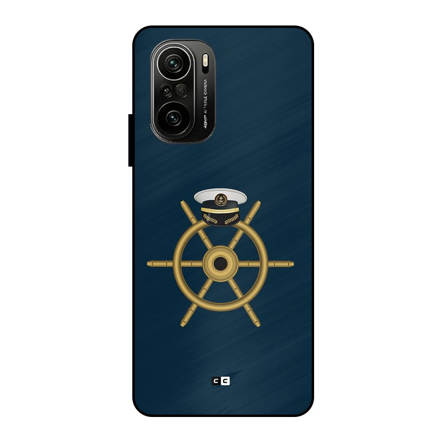 Ship Wheel And Cap Metal Back Case for Mi 11X Pro