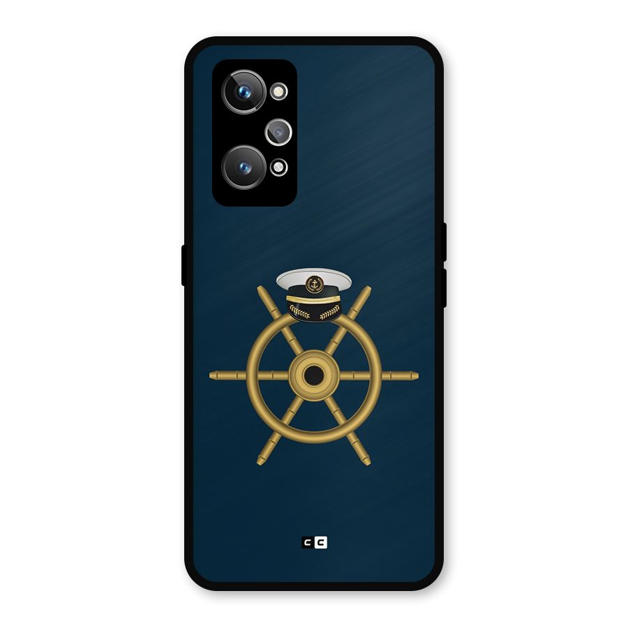 Ship Wheel And Cap Metal Back Case for Realme GT Neo2