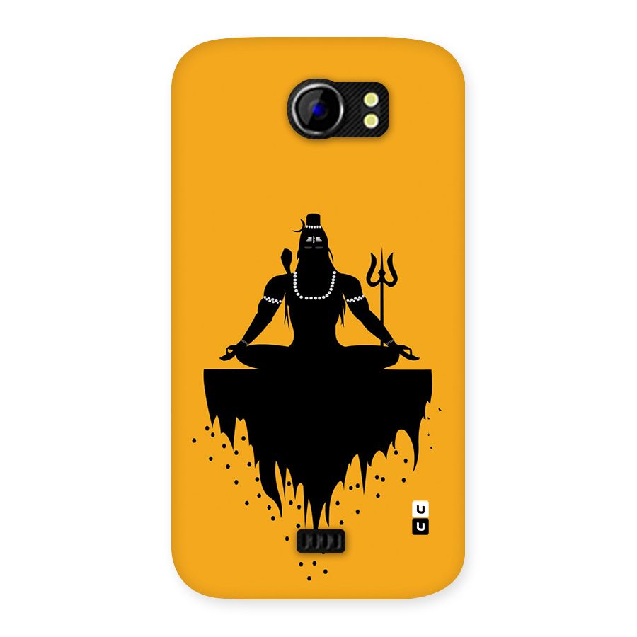 Shiva Meditation Back Case for Canvas 2 A110