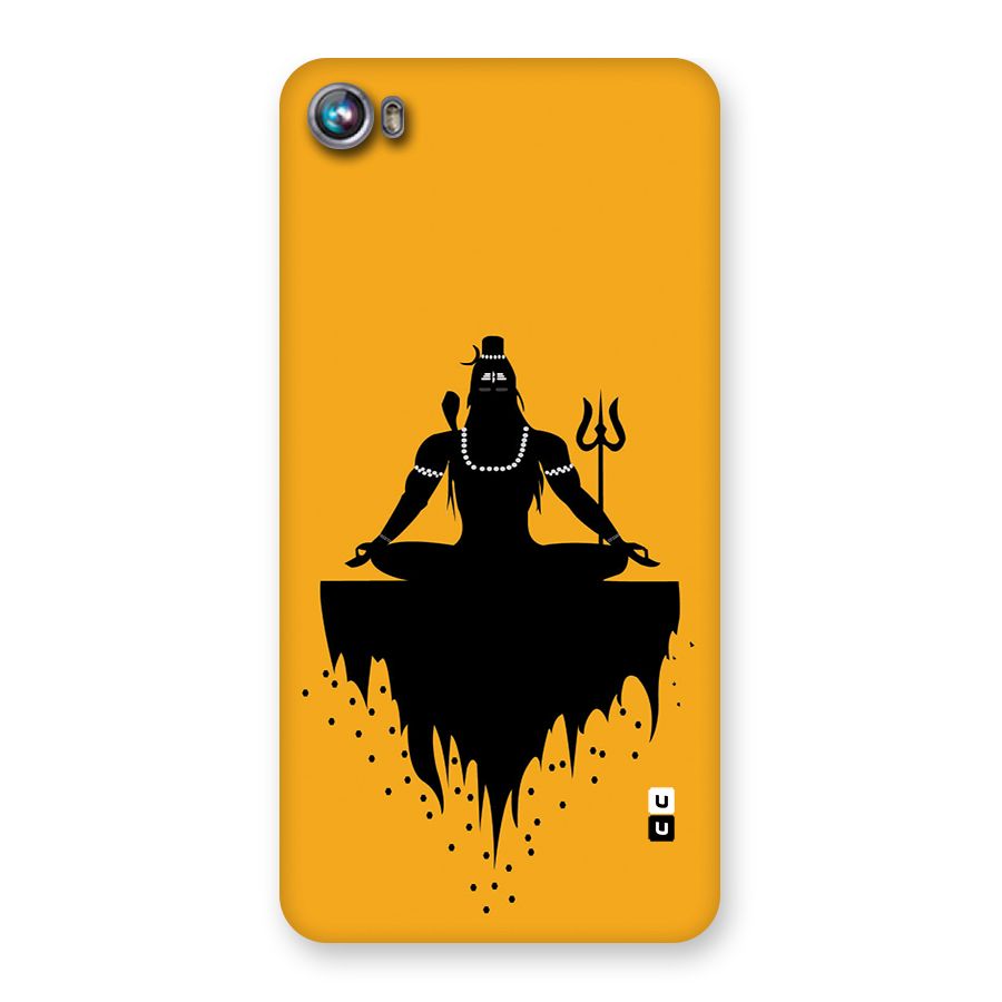 Shiva Meditation Back Case for Canvas Fire 4 (A107)