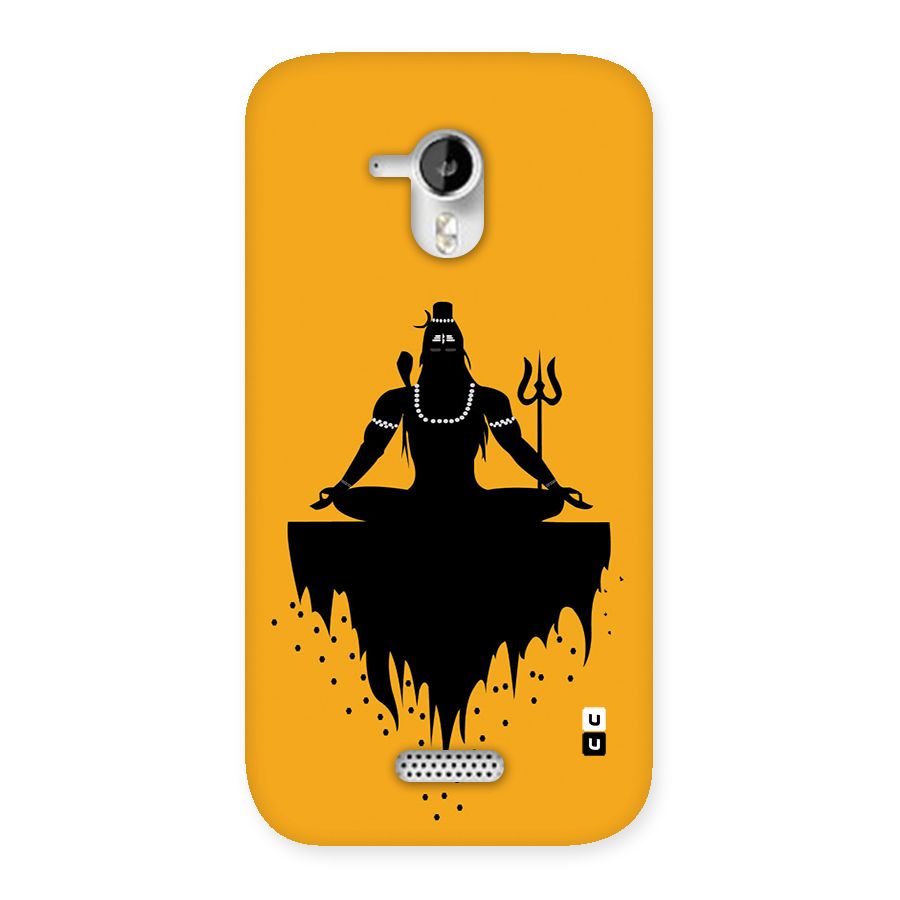 Shiva Meditation Back Case for Canvas HD A116