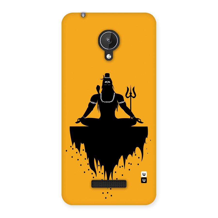 Shiva Meditation Back Case for Canvas Spark Q380