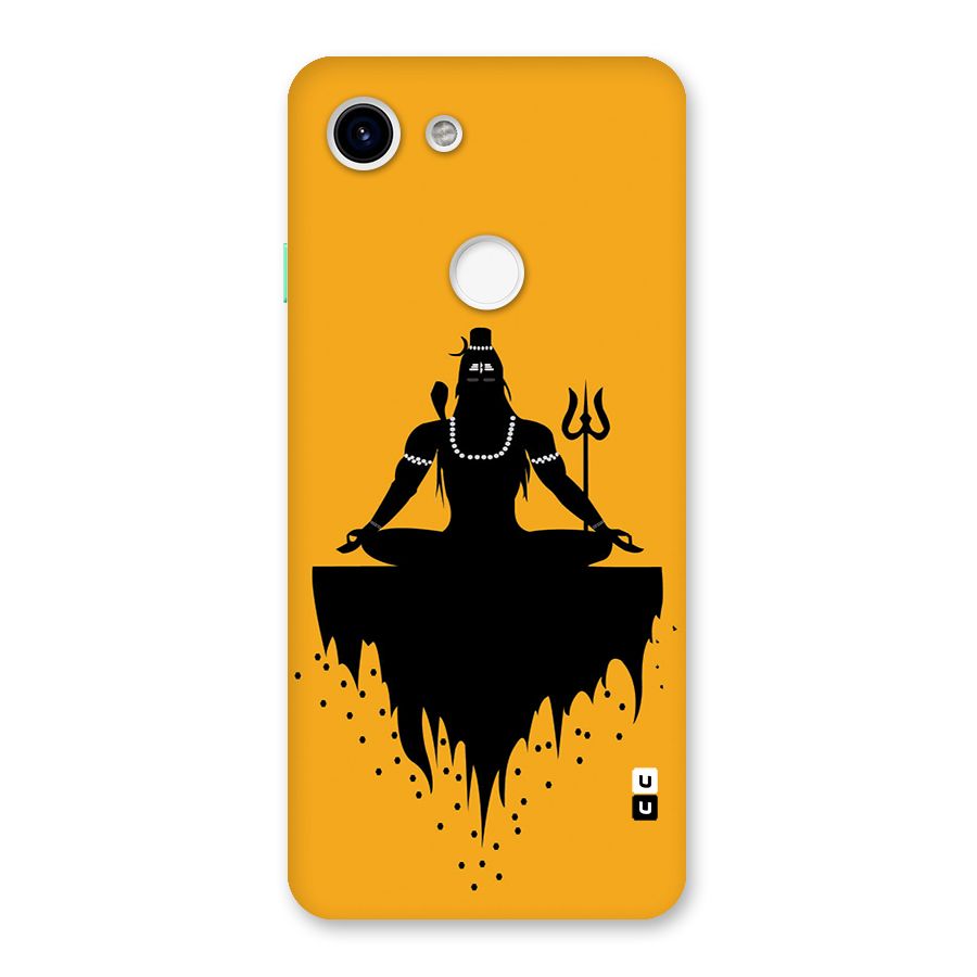 Shiva Meditation Back Case for Google Pixel 3