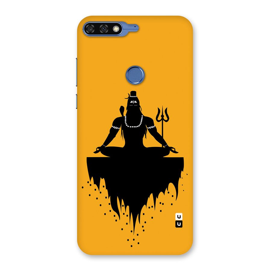 Shiva Meditation Back Case for Honor 7C