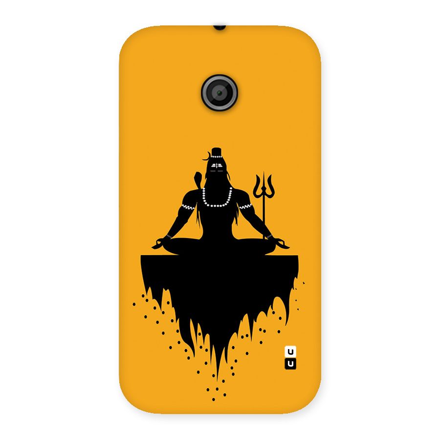 Shiva Meditation Back Case for Moto E