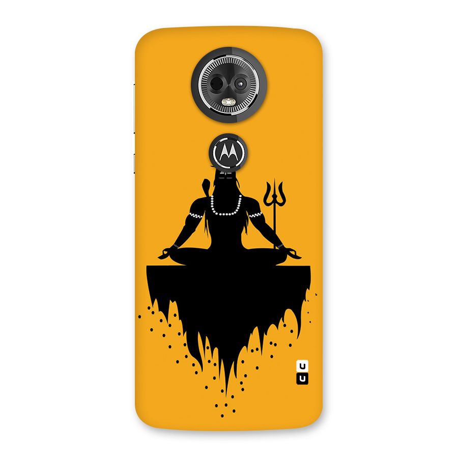 Shiva Meditation Back Case for Moto E5 Plus