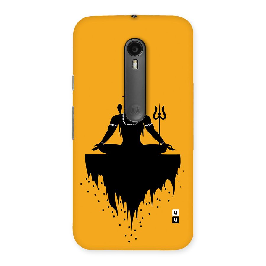 Shiva Meditation Back Case for Moto G3