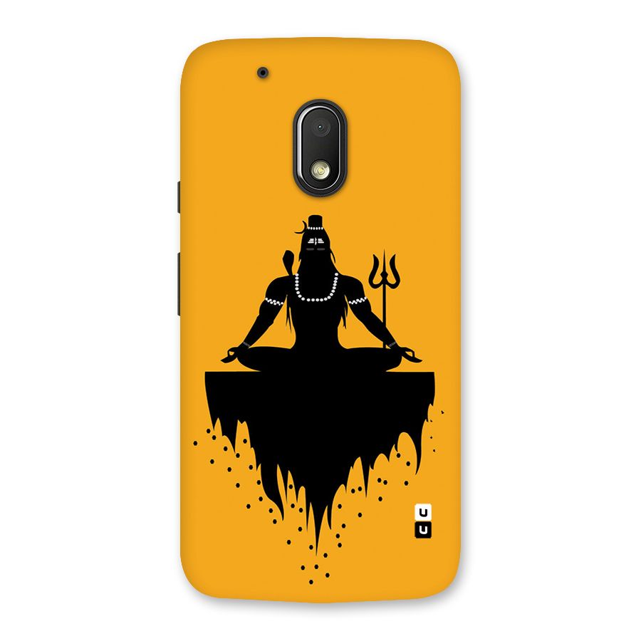 Shiva Meditation Back Case for Moto G4 Play