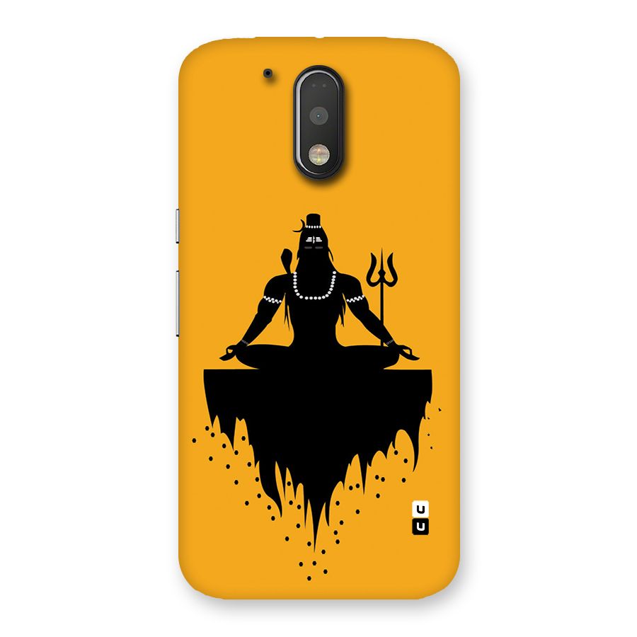 Shiva Meditation Back Case for Moto G4 Plus