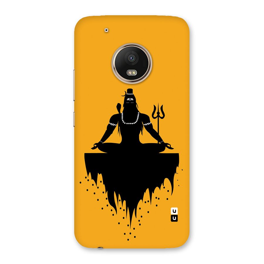 Shiva Meditation Back Case for Moto G5 Plus