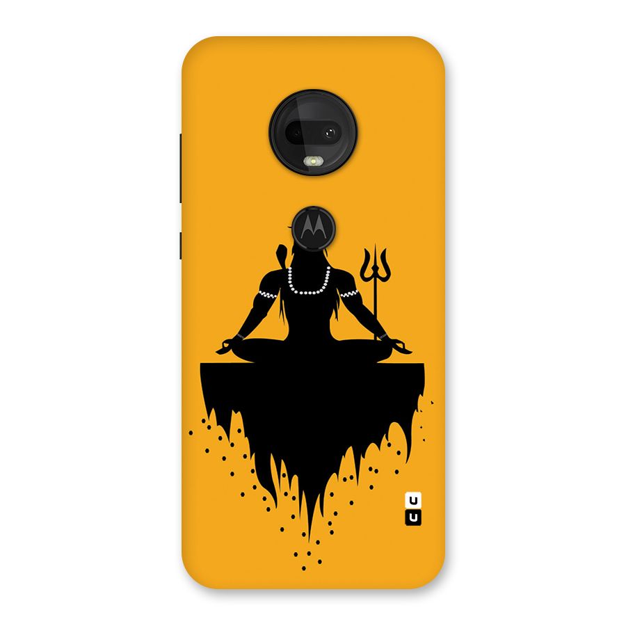 Shiva Meditation Back Case for Moto G7