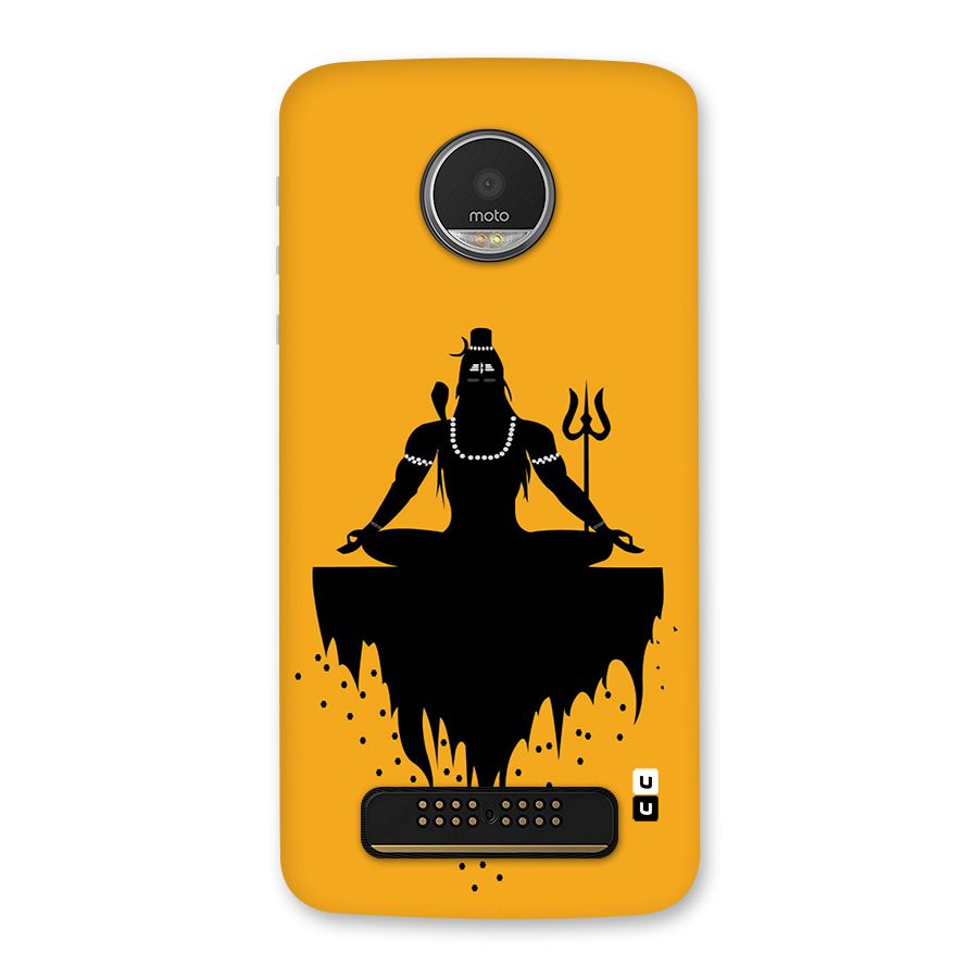 Shiva Meditation Back Case for Moto Z Play