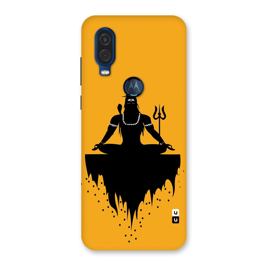 Shiva Meditation Back Case for Motorola One Vision