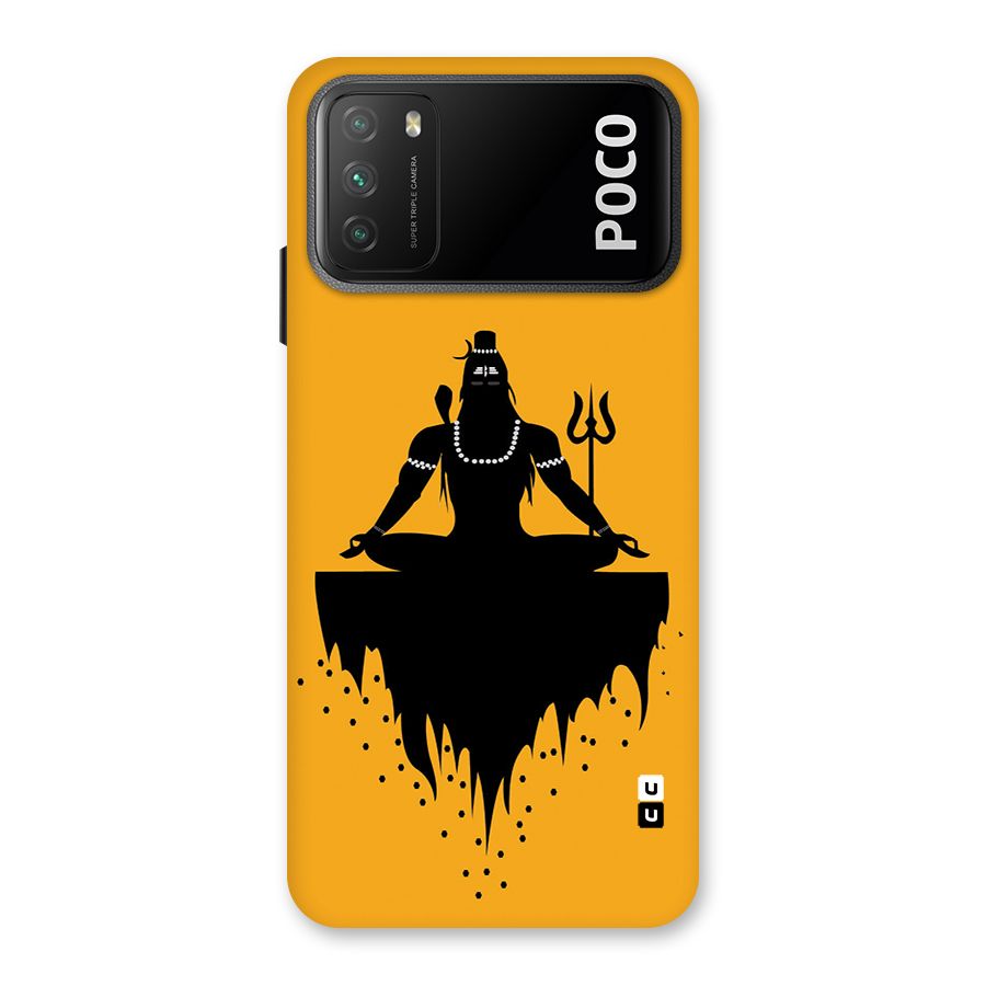 Shiva Meditation Back Case for Poco M3