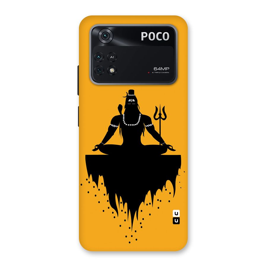 Shiva Meditation Back Case for Poco M4 Pro 4G