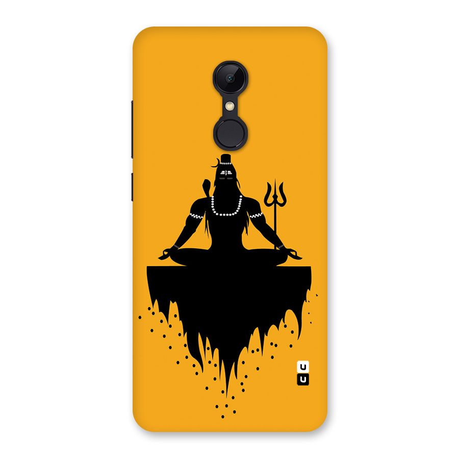 Shiva Meditation Back Case for Redmi 5