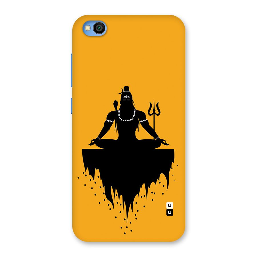 Shiva Meditation Back Case for Redmi Go