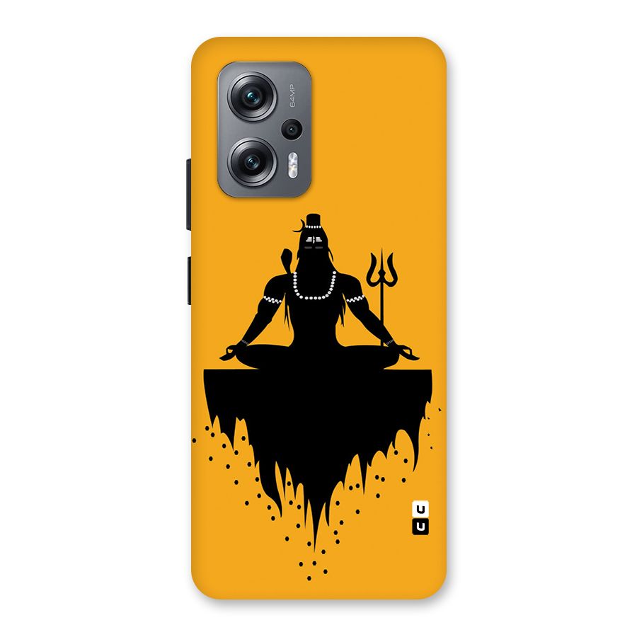 Shiva Meditation Back Case for Redmi K50i