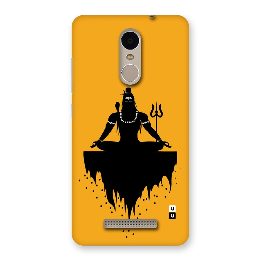 Shiva Meditation Back Case for Redmi Note 3