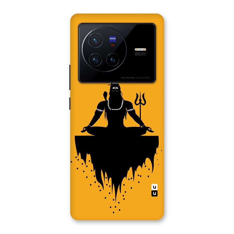 Shiva Meditation Back Case for Vivo X80