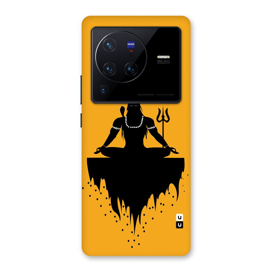 Shiva Meditation Back Case for Vivo X80 Pro