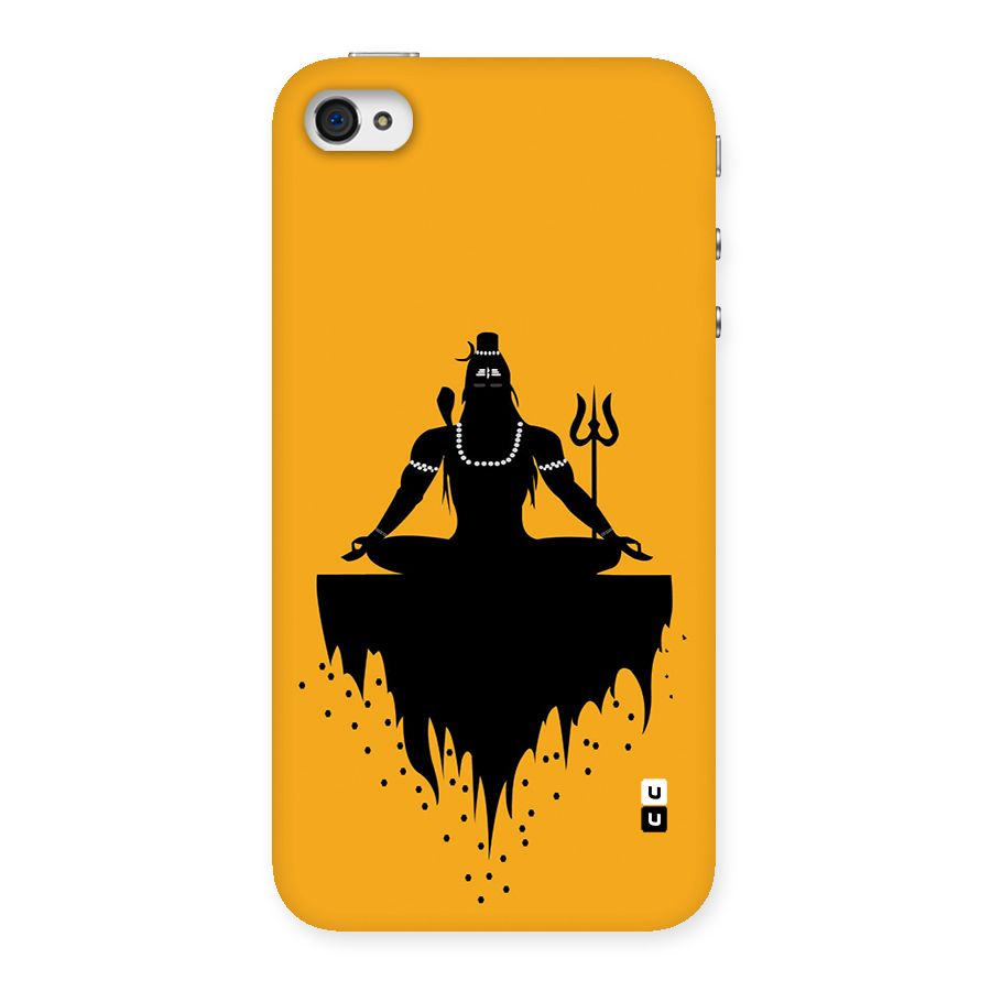 Shiva Meditation Back Case for iPhone 4 4s