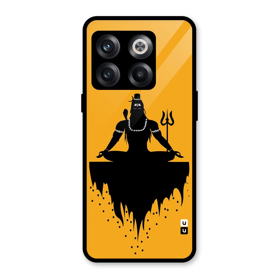 Shiva Meditation Glass Back Case for OnePlus 10T
