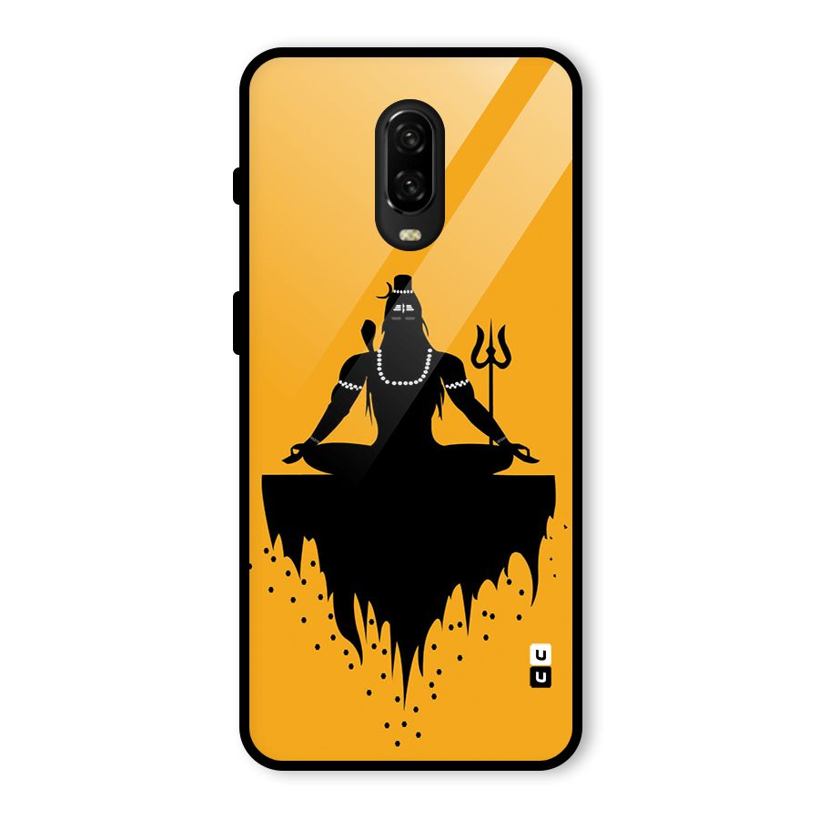 Shiva Meditation Glass Back Case for OnePlus 6T