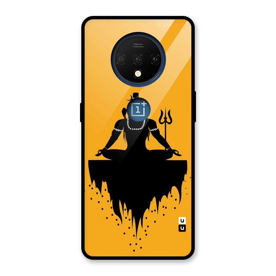 Shiva Meditation Glass Back Case for OnePlus 7T