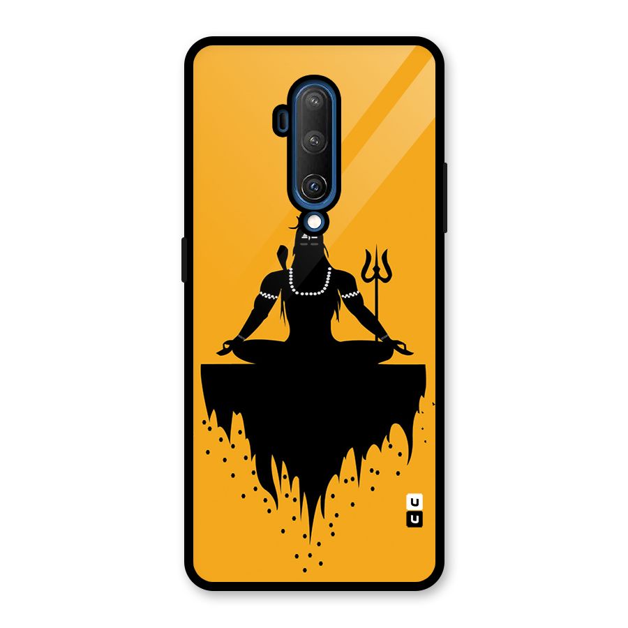 Shiva Meditation Glass Back Case for OnePlus 7T Pro