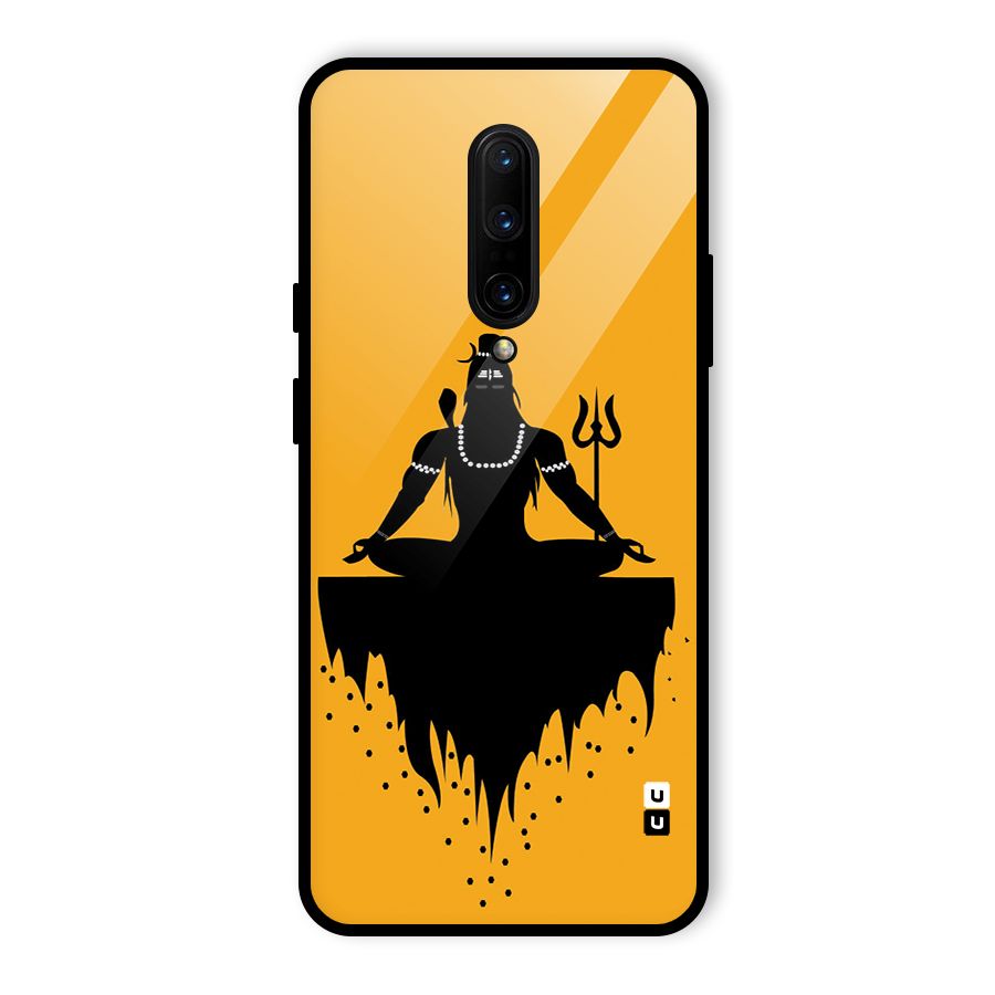 Shiva Meditation Glass Back Case for OnePlus 7 Pro