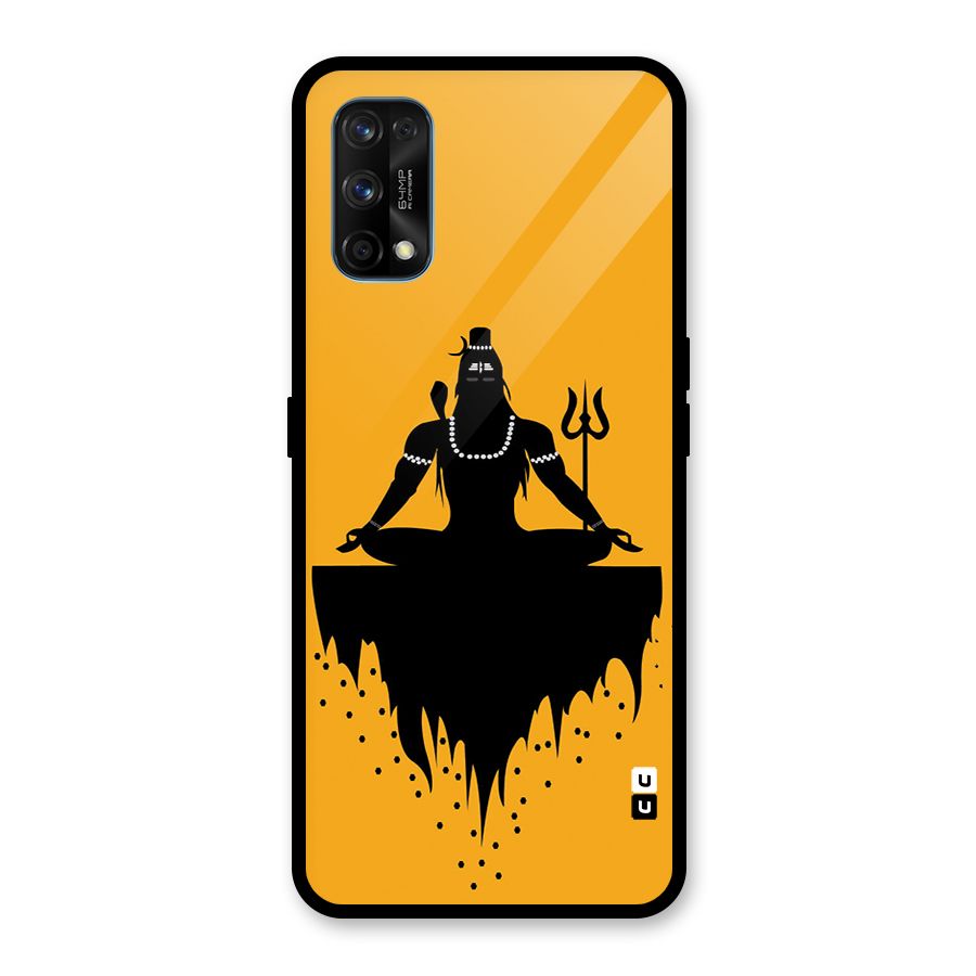 Shiva Meditation Glass Back Case for Realme 7 Pro